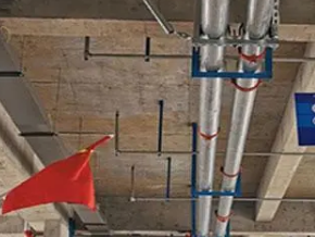 三都管廊支架的安装方法